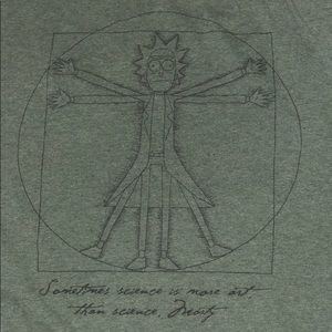 Rick and Morty XXL T-Shirt.